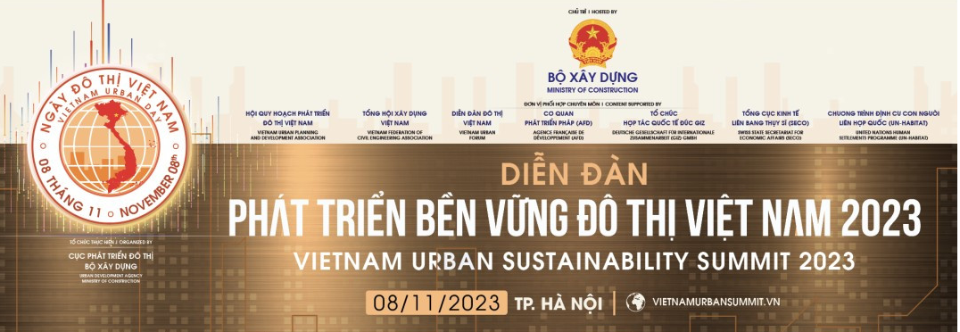 Diễn đàn Phát triển bền vững đô thị Việt Nam năm 2023