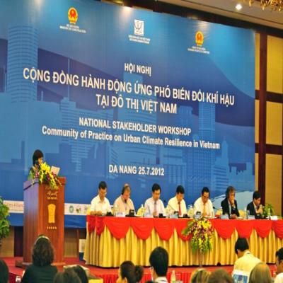 Hội nghị “Cộng đồng hành động Ứng phó với Biến đổi khí hậu  tại các đô thị Việt Nam”