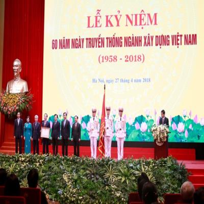 Lễ kỷ niệm 60 năm ngày truyền thống ngành Xây dựng Việt Nam