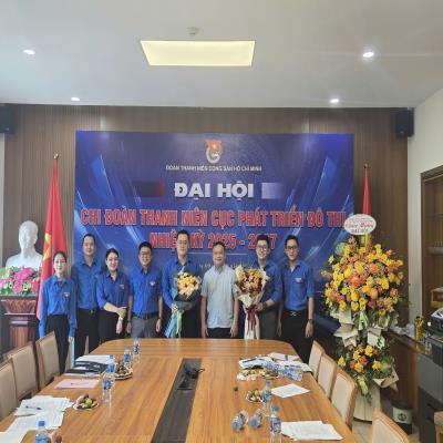 Đại hội Chi đoàn TNCS Hồ Chí Minh Cục Phát triển đô thị,  Nhiệm kỳ 2025 - 2027 “Chủ động, Đổi mới, Xung kích, Sáng tạo”