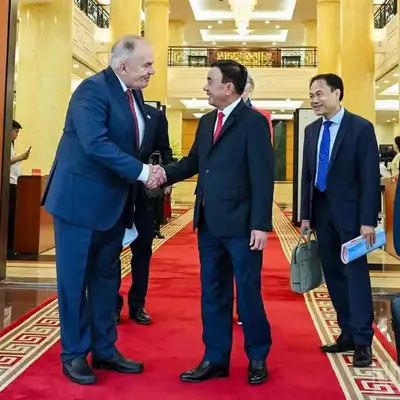 Thường trực Ban Bí thư Trần Cẩm Tú tiếp Đoàn đại biểu Đảng Công nhân Hungary