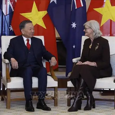 Tổng Bí thư, Chủ tịch nước Tô Lâm hội kiến Toàn quyền Australia