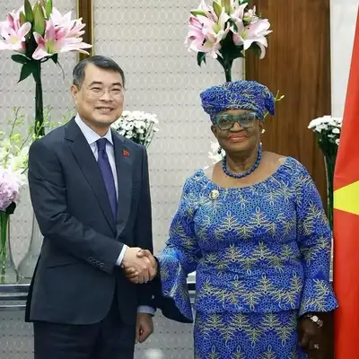 Thủ tướng Chính phủ Lê Minh Hưng tiếp Tổng Giám đốc WTO