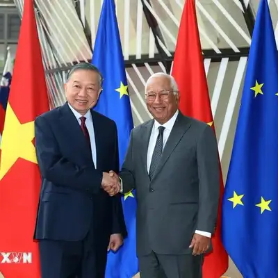 Thông cáo báo chí chung về chuyến thăm chính thức Liên minh châu Âu của Tổng Bí thư, Chủ tịch nước Tô Lâm