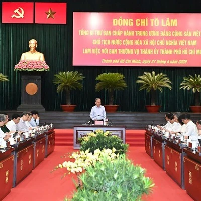 Tổng Bí thư, Chủ tịch nước Tô Lâm: TPHCM phải đi đầu, biến các nghị quyết chiến lược thành thực tiễn sống động