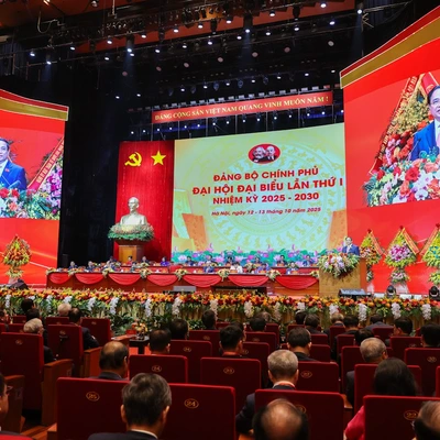 Đại hội Đảng bộ Chính phủ lần thứ I thành công rất tốt đẹp